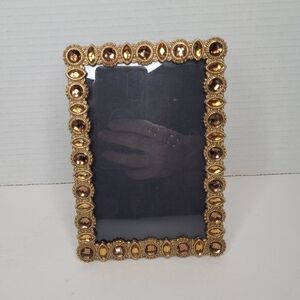Elegant Bejeweled Picture Frame
